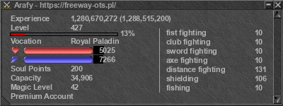 Signature for player Arafy