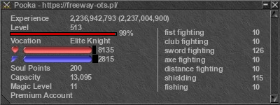 Signature for player Pooka